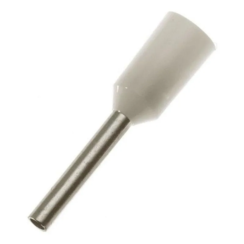 Terminal Tubular Ilhós Conector 0,5mm Pré Isolado - 500 Pçs