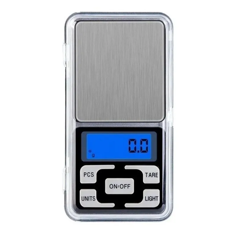 Mini Balança Precisão Digital Lcd Portátil Bandeja Pesa 500g