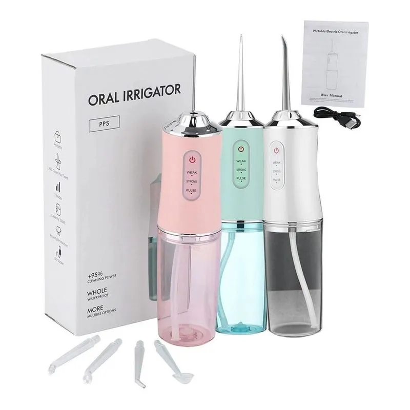 Water Pik Irrigador Bucal Sem Fio Recarregável Portátil Full