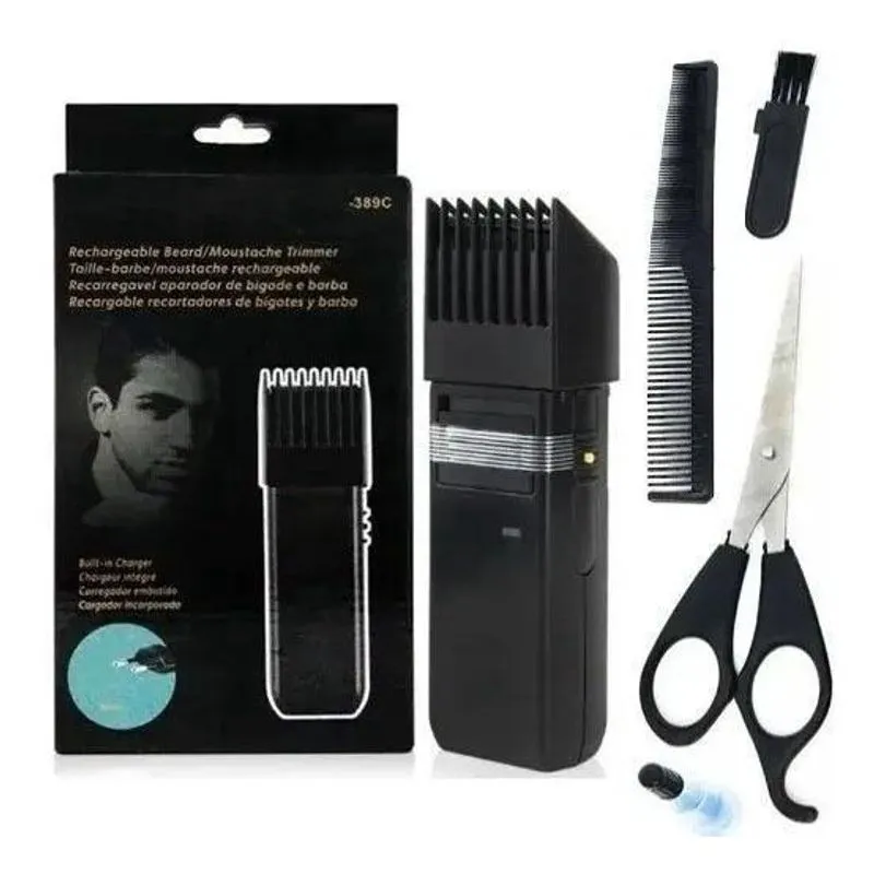 Maquina Cabelo Barba Maquininha De Pezinho Xz 389C
