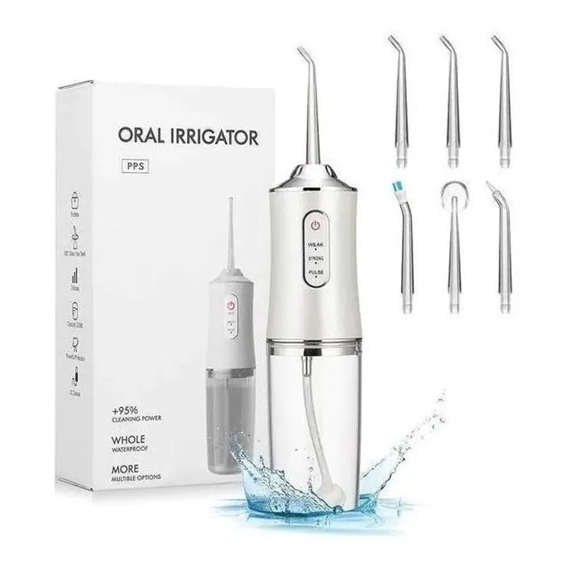 Jato D'água Irrigador Oral Higiene Limpeza Bucal E Dental