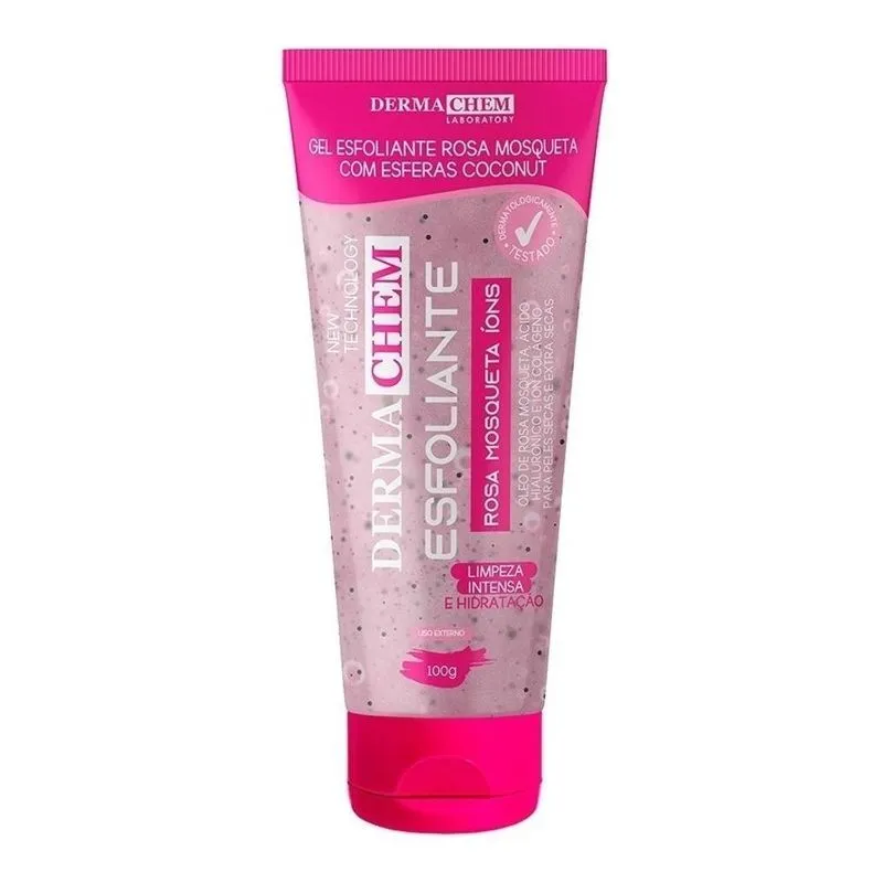 Gel Esfoliante Rosa Mosqueta 100g Dermachem
