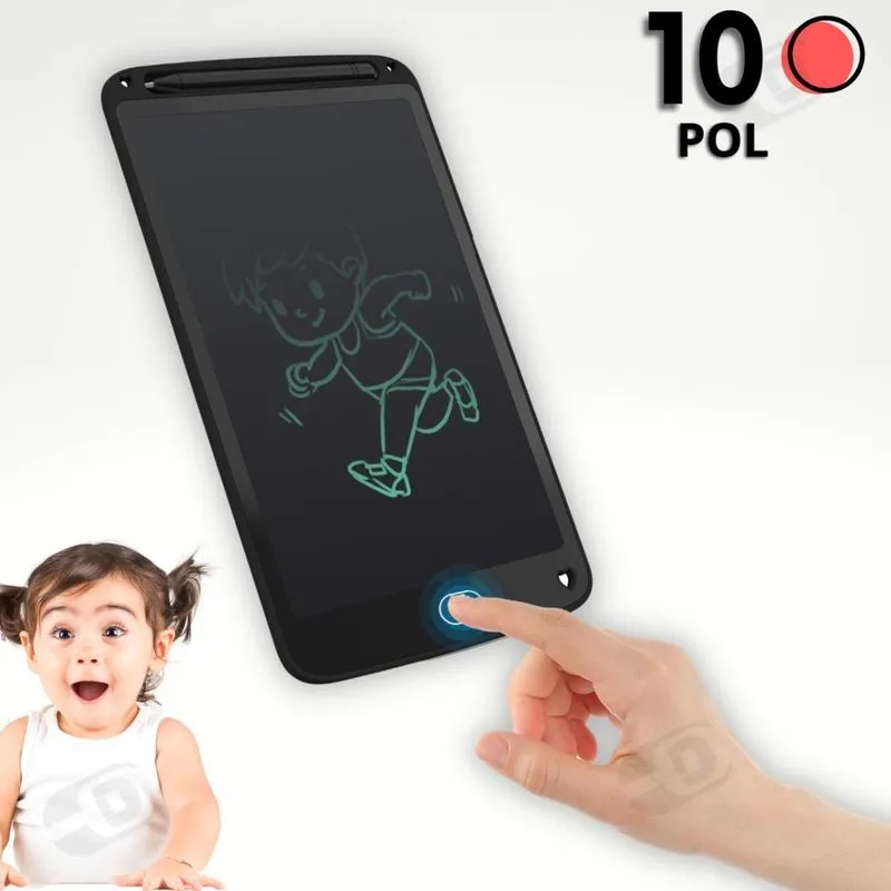 Tablet Infantil Digital Lousa Mágica 10 Lcd - Escrita Fácil