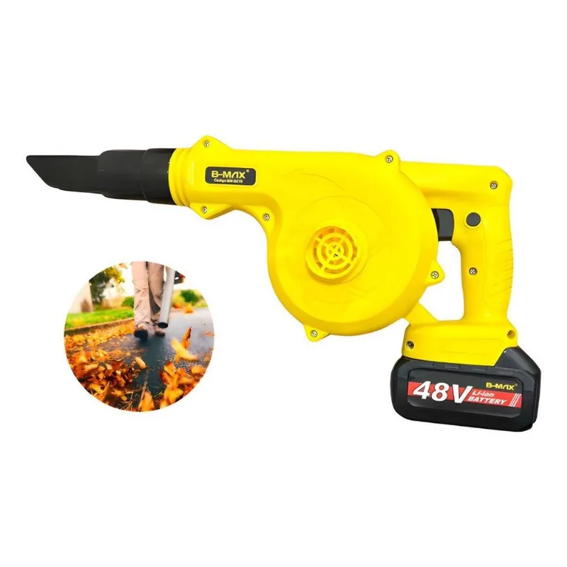 Soprador De Folhas Portátil 48v Aspirador Elétrico 2200w