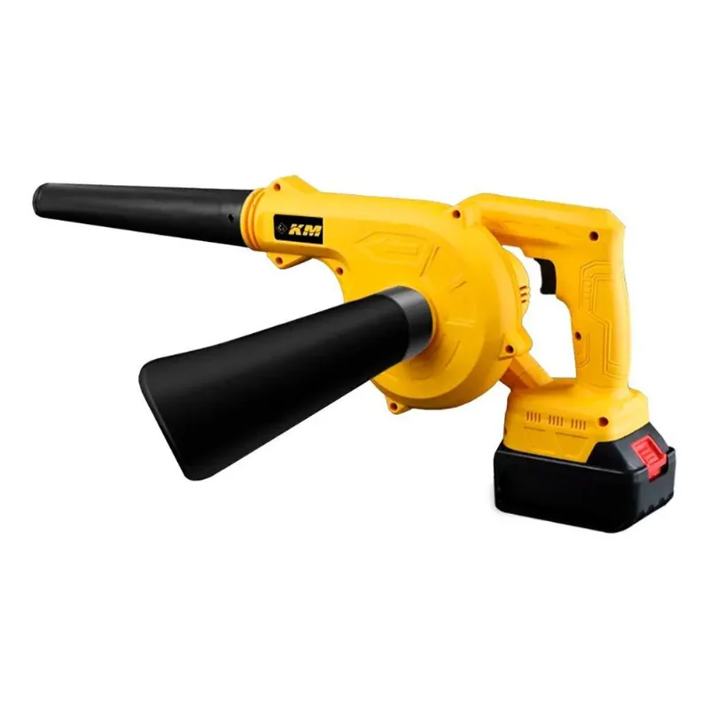 Soprador De Ar Folhas A Bateria 48v Sucção 4 Tubos Jardim