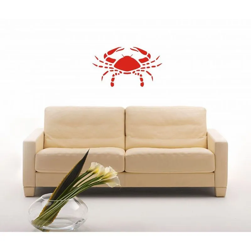 Adesivo Decorativo de Parede de Signos Câncer