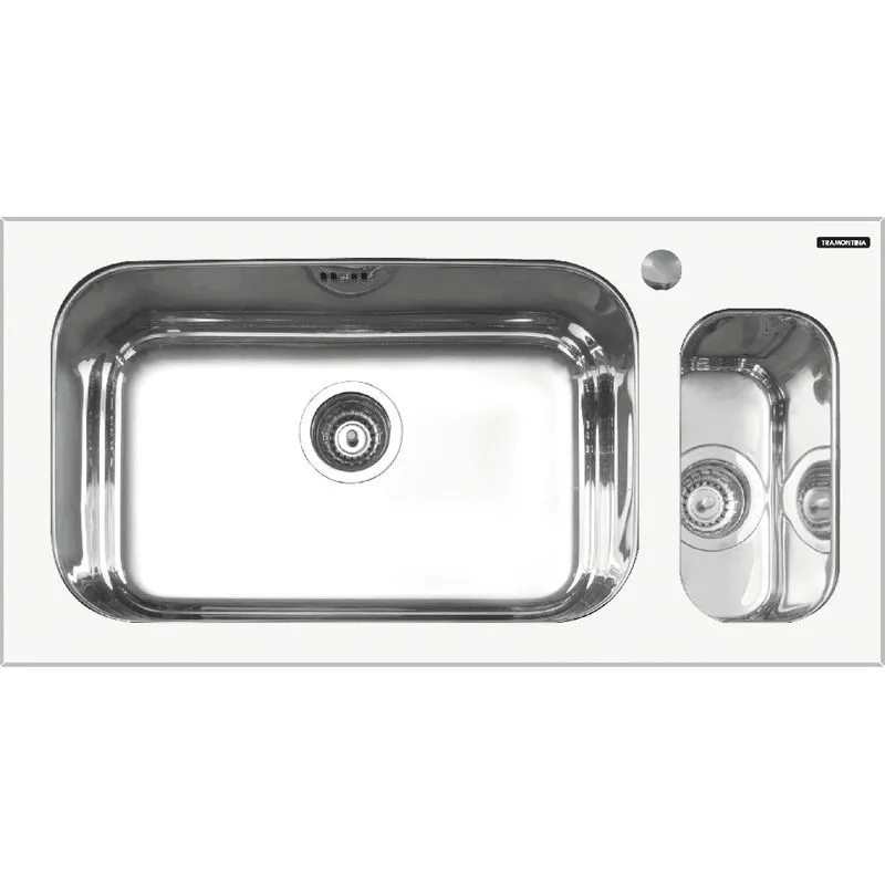 Cuba de Sobrepor 86x44cm Vitra 1.5 C 56 Branca Tramontina 93950273