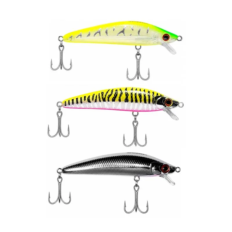 Kit 3 Iscas Artificiais Meia Água Marine Sports Inna Pro Tunned 110 11cm 22g