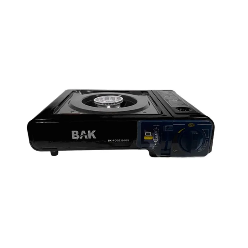 Fogareiro Bak Fogão Uma Boca A Gás Camping Piezoelétrica Portátil Pesca 145 g/h