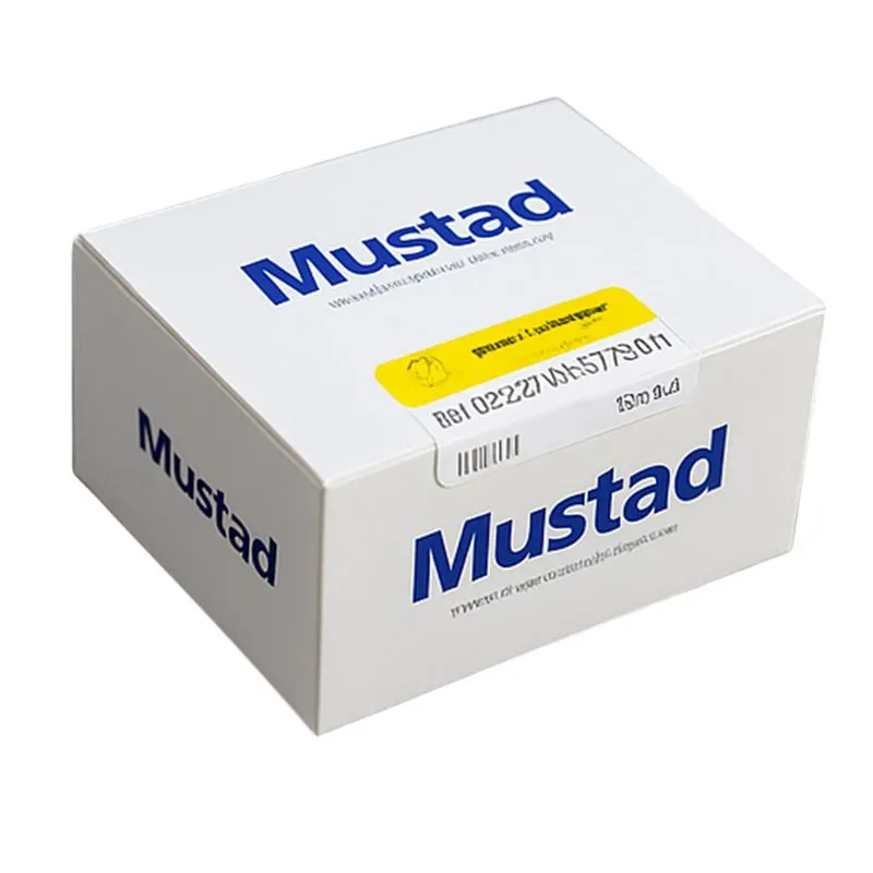 Anzol Norueguês Mustad Beak Baitholder Nº2/0 - 50 Peças Aço Carbono Niquelado
