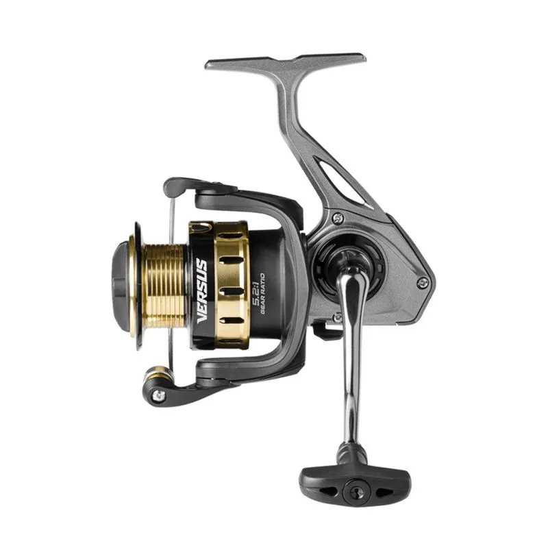 Molinete Marine Sports Versus 3000 4 Rol 5.0:1 Drag 6.5kg Corpo Grafite