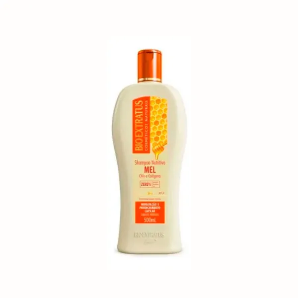 Shampoo Mel 500 ml Bio Extratus Hidratação Intensa - Viva Leve Saudavel