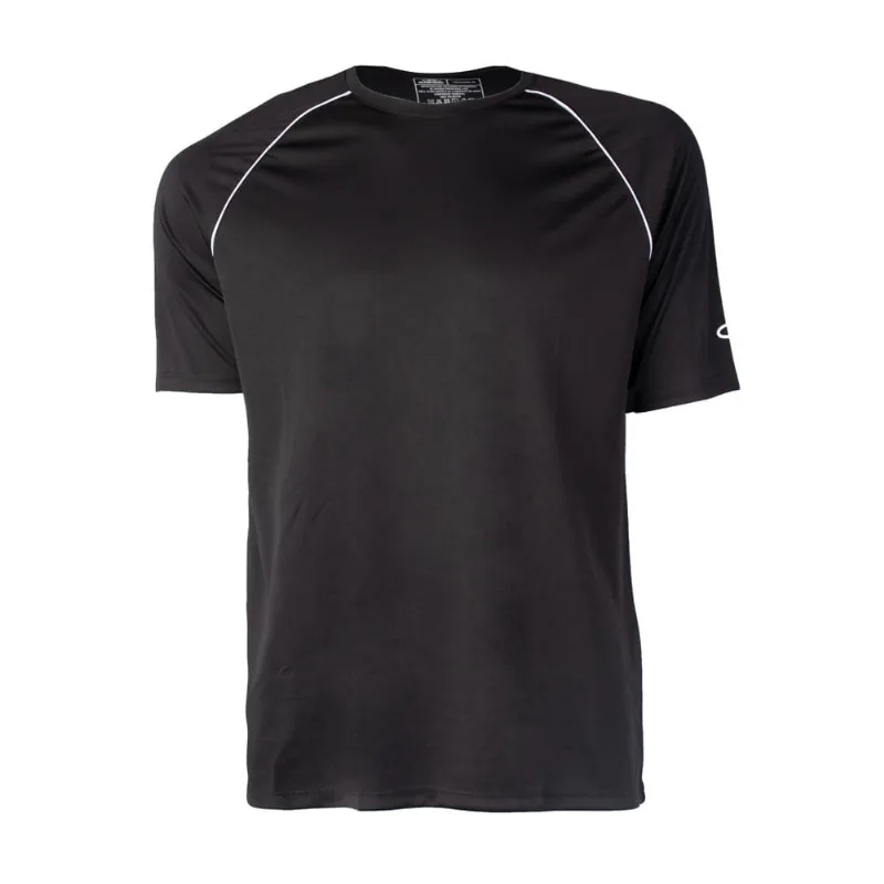 Camiseta Masculina Olympikus Line Preto/Branco - G
