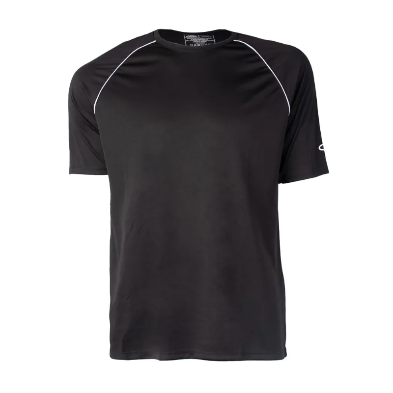 Camiseta Masculina Olympikus Line Preto/Branco - GG