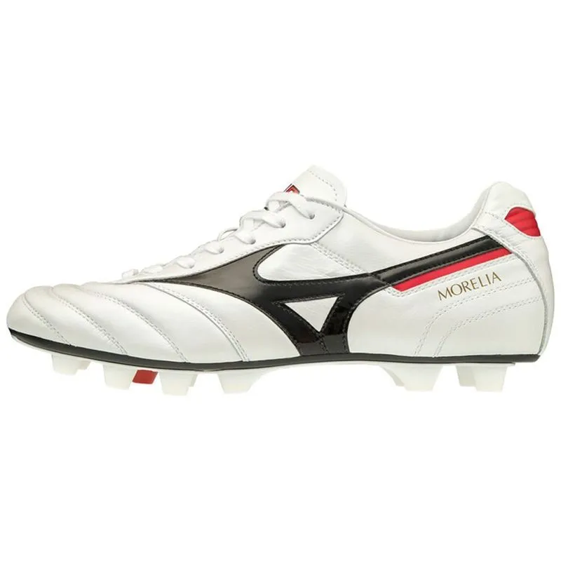 Chuteira de Campo Mizuno Morelia II Japan MD 41 Branco