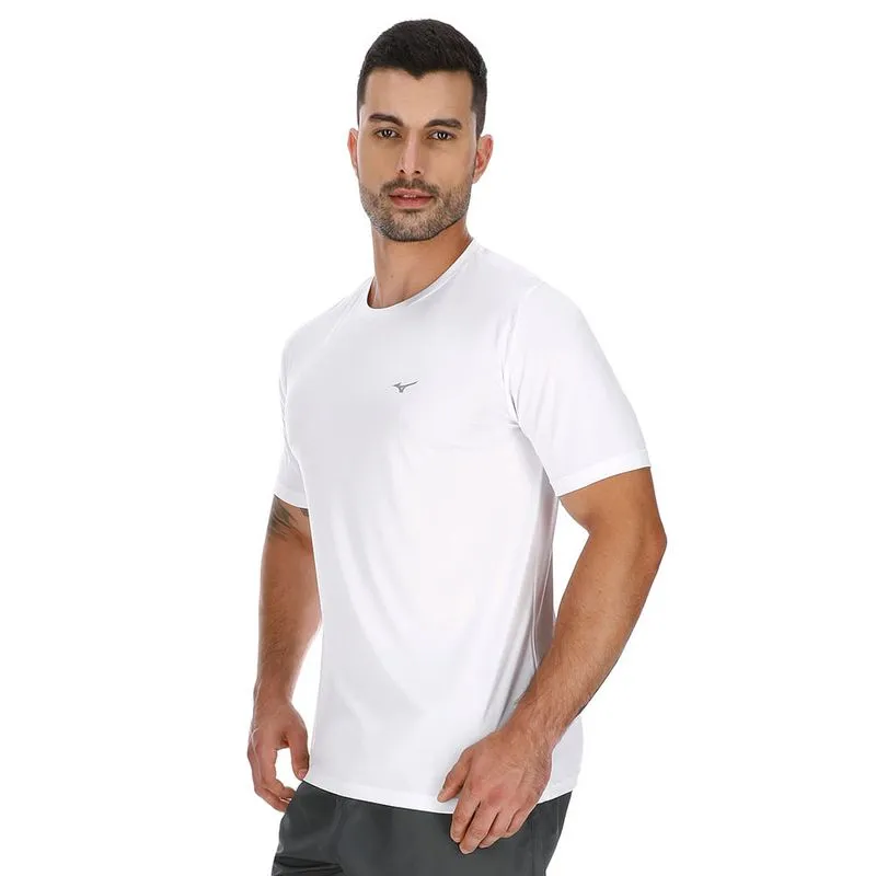 Camiseta de Treino Masculina Mizuno Energy GG / Branco