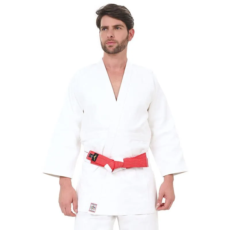 Jaqueta de Kimono Unissex Mizuno 2 / Branco