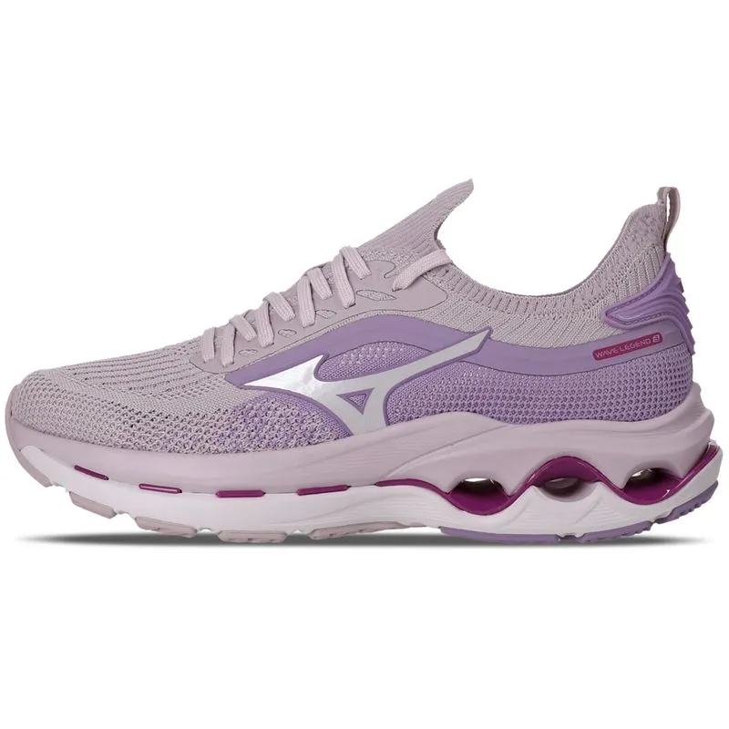 Tênis de Corrida Mizuno Wave Legend 3 34 Roxo