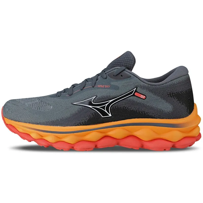 Tênis de Corrida Feminino Mizuno Wave Sky 7 38 Cinza