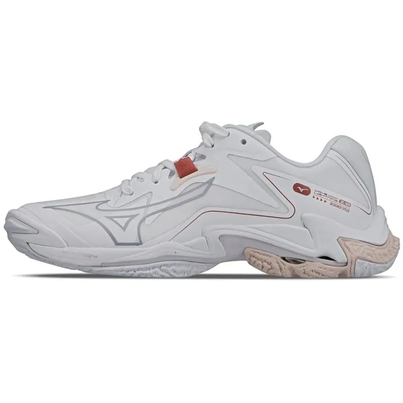 Tênis de Vôlei Feminino Mizuno Wave Lightning Z8 38 Branco