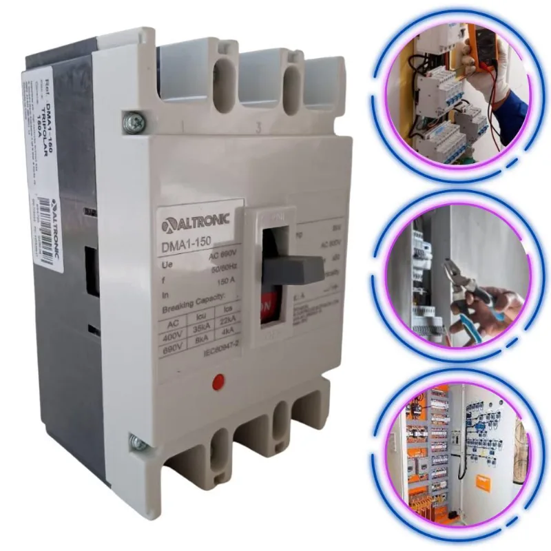 Disjuntor Caixa Moldada Tripolar 150A Altronic