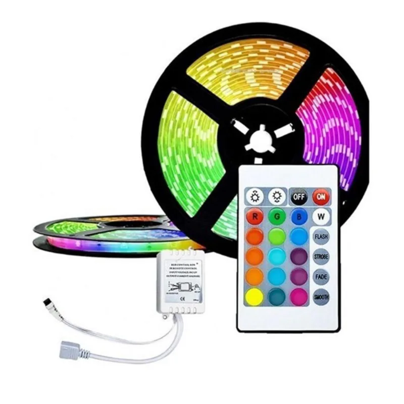 Fita Led Rgb Gamer 5 Metros Sem Fonte