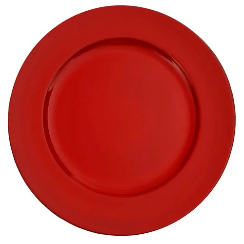 Sousplat Milan Vermelho - 33cm