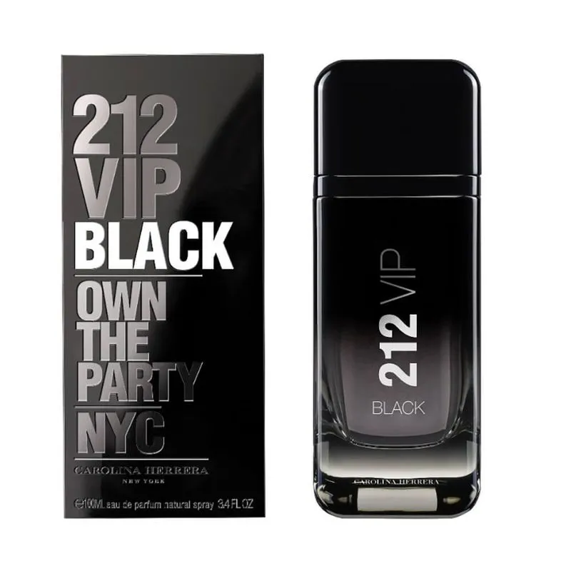 Perfume 212 Vip Black 200 Ml Carolina Herrera Eau De Parfum Masculino