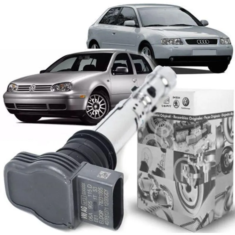 Bobina Ignicao Golf Gti 1.8 20v Turbo Audi A3 A4 Turbo 180cv