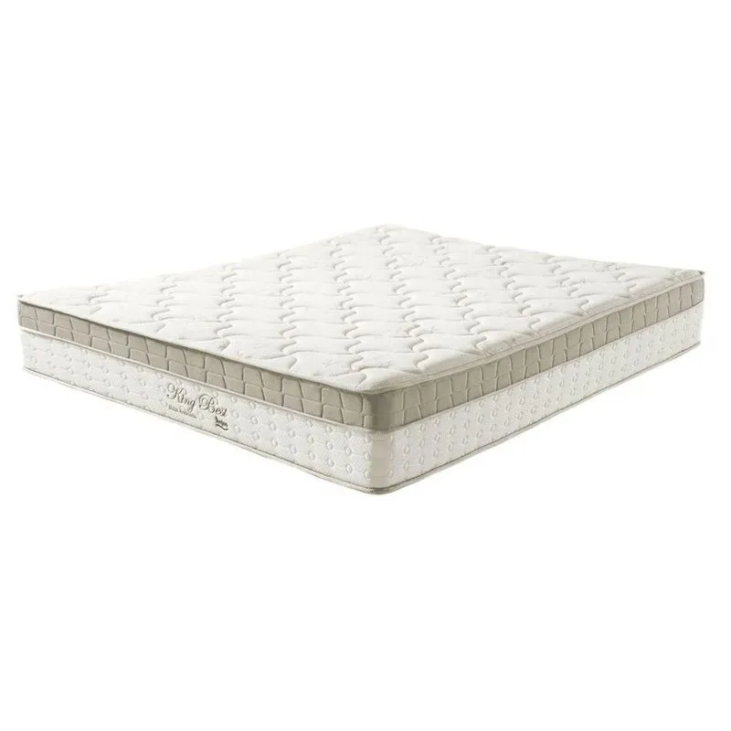 Cama Box Baú Preto E Colchão King Best Bege Molas Ensacadas Casal Anjos