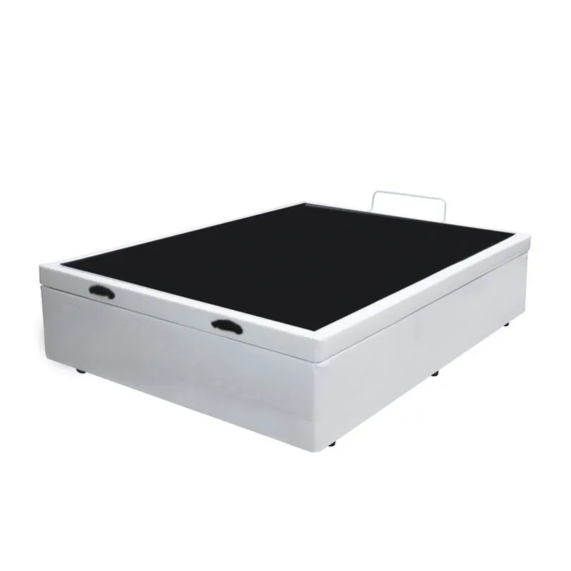 Base Box Baú Viúva Santo Box Sintético Branco 47x128x188
