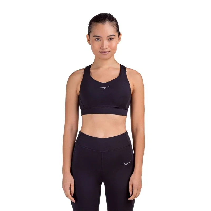 Top de Corrida Mizuno Compress Feminino G2 / Preto