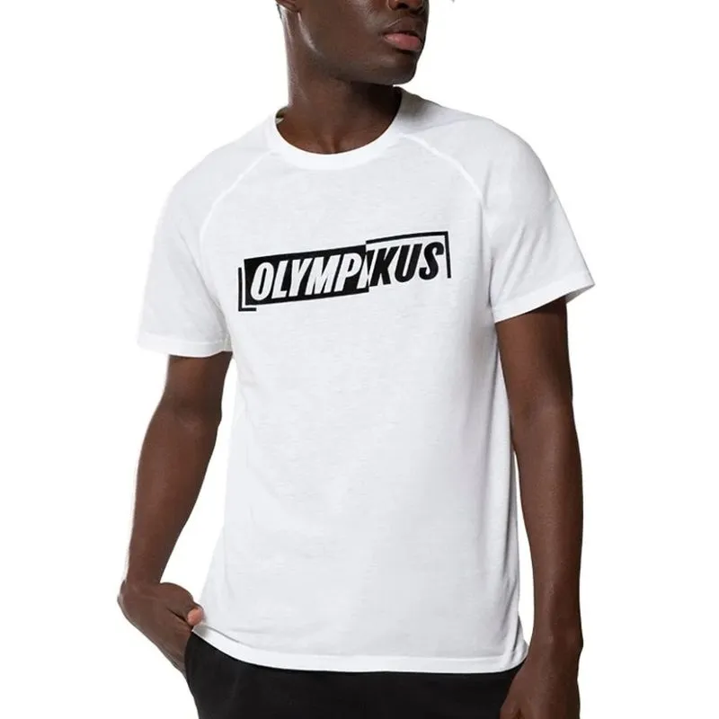 Camiseta Olympikus T-Shirt Big Logo Graphic P / Branco