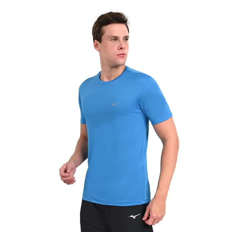 Camiseta de Corrida Masculina Mizuno Nirvana New G / Azul
