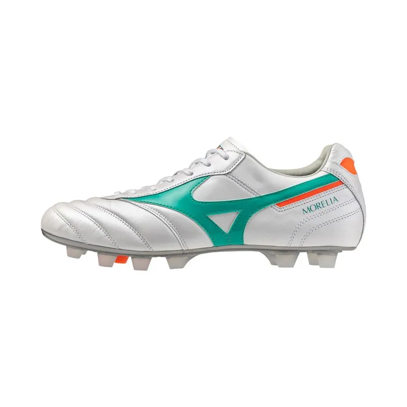 Chuteira de Campo Mizuno Morelia II Japan MD 41 Branco