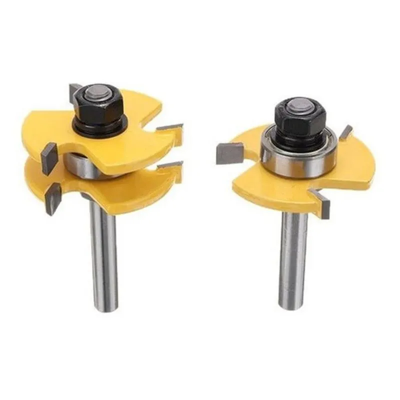 Kit Fresa Para Emendar Madeira - Uso Em Tupia Haste 8mm