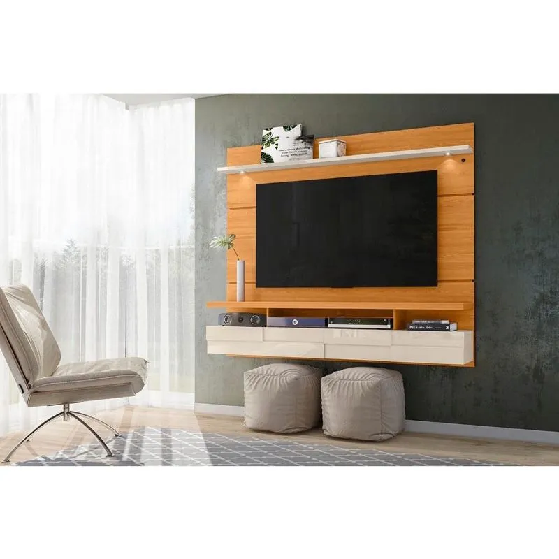 Home Theater Lana 1.8 para TV de até 60 polegadas - Cinamomo / Off White - Madetec