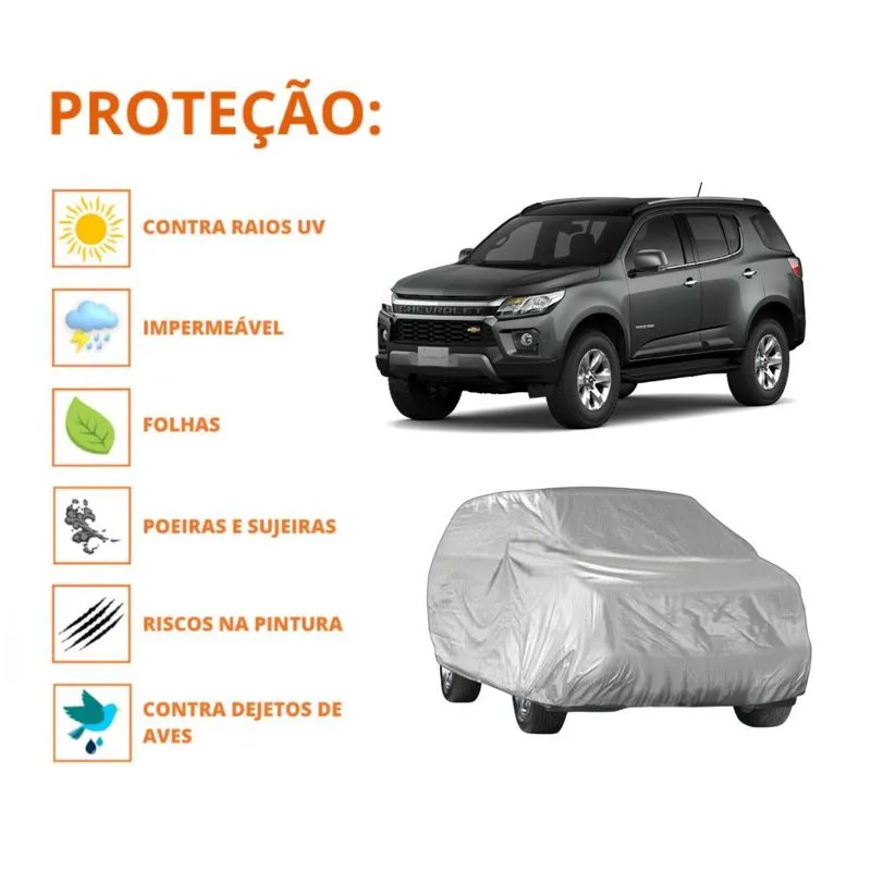 Capa Cobrir Carro Blazer Proteção E Qualidade Impermeável