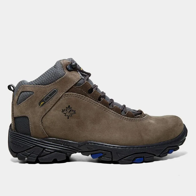 Bota Couro Bull Terrier Canadian II Masculina - Masculino - Grafite