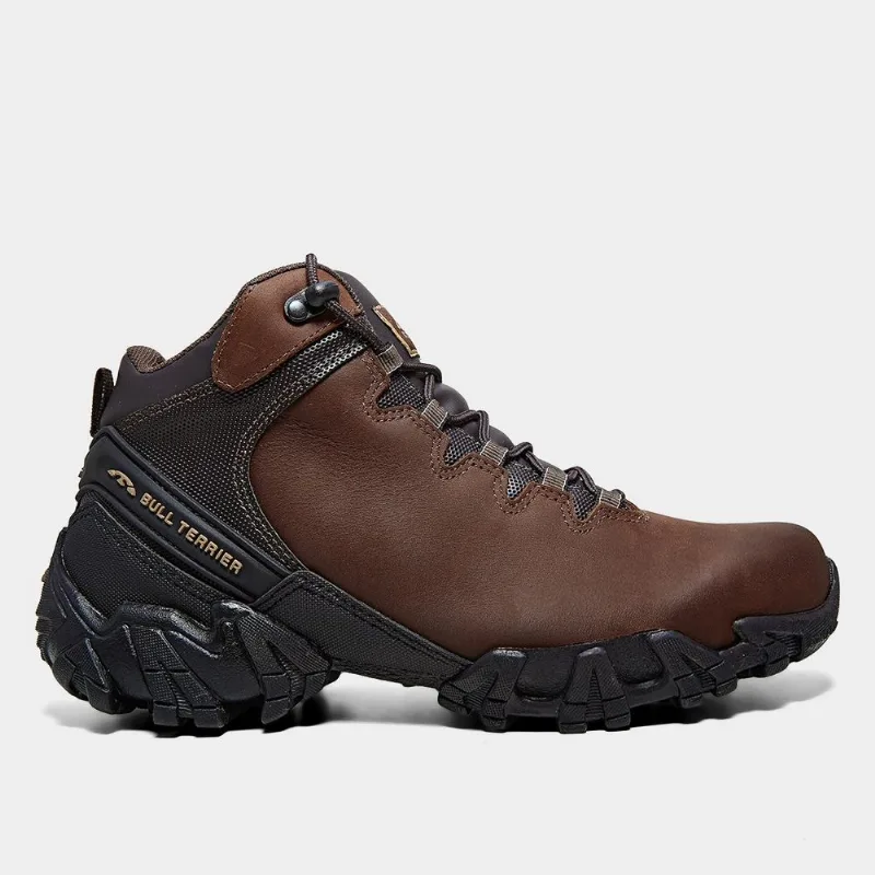 Bota Couro Bull Terrier Dakar Masculina - Masculino - Marrom Claro