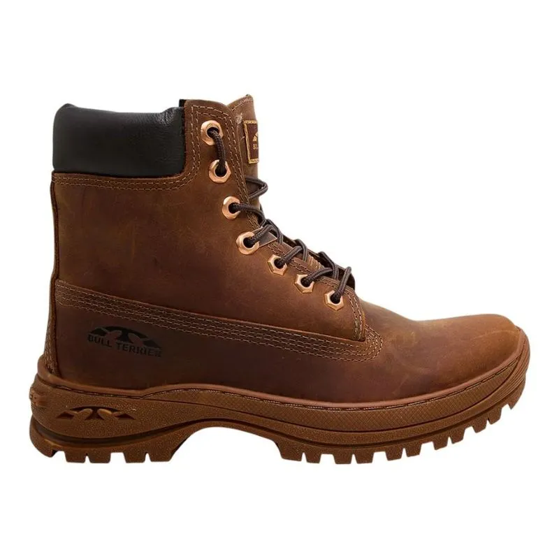 Bota Bull Terrier Mack Cano Longo Marrom Masculina 38 / marrom