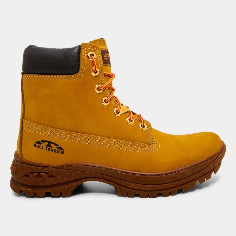 Bota Bull Terrier Mack Masculina - Masculino - Marrom Claro
