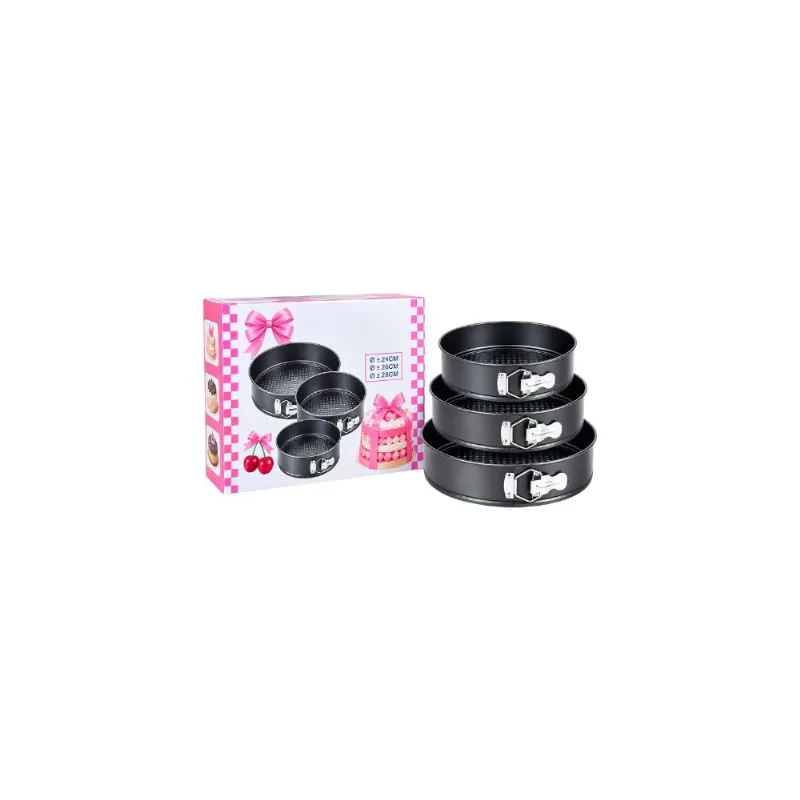 Set de 3 Moldes Desmontables para Repostería
