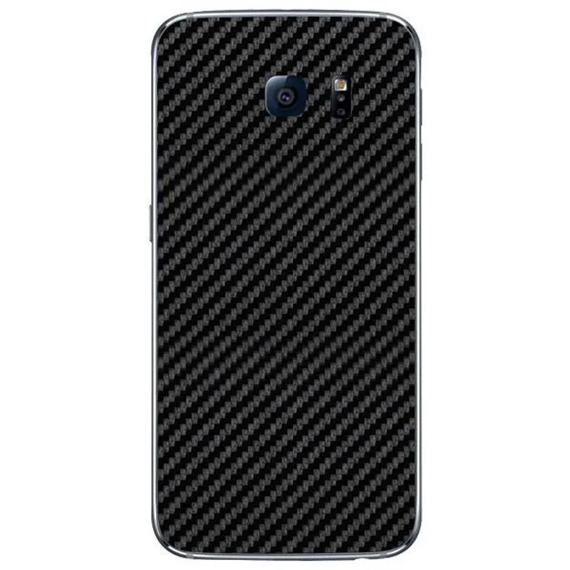Pelicula Skin Fibra De Carbono Preto Galaxy S7