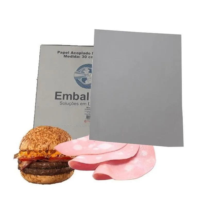 1200 Papel Acoplado Para Lanche Liso Branco 30x38cm (3cx)