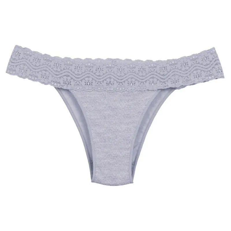 CALCINHA STRING ADULTO 22181 CINZA MESCLA-097/P