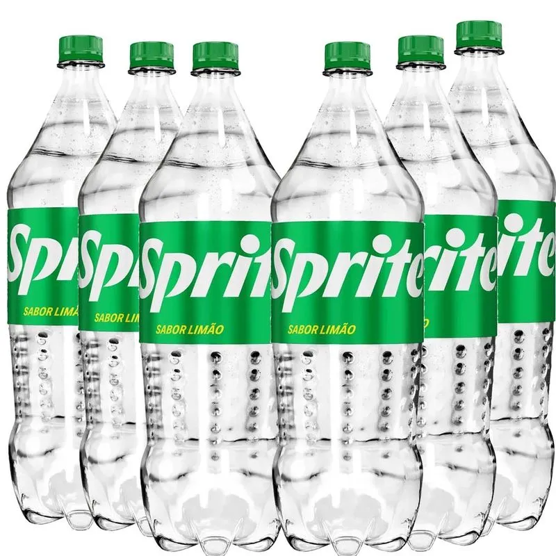 Kit Com 6und Sprite Sabor Limão 2l