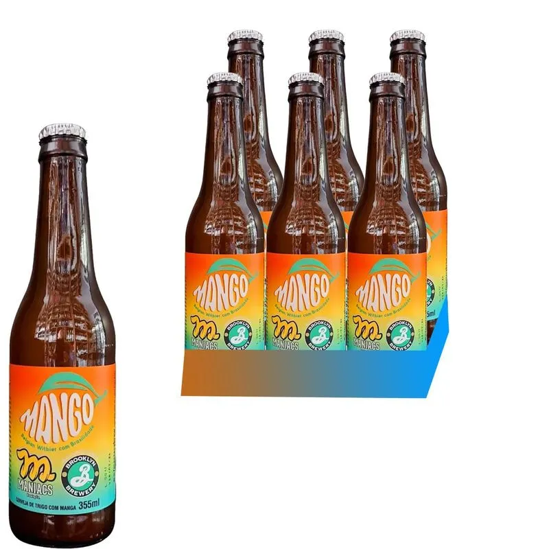 Kit Com 6und Cerveja Maniacs Mango 355ml