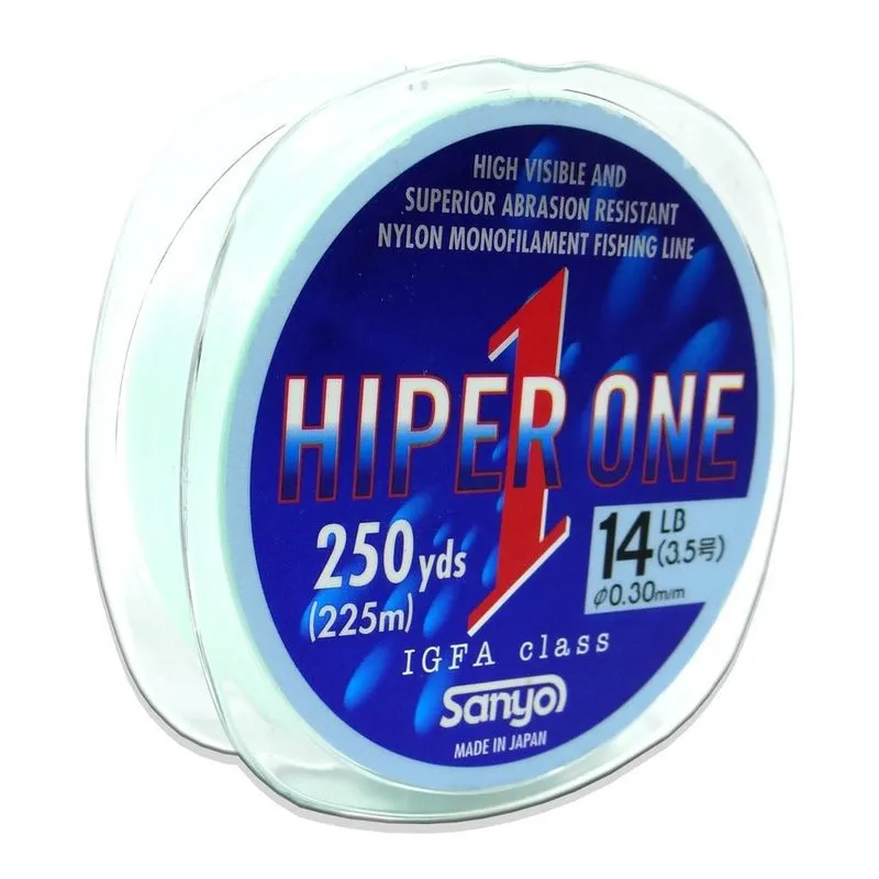 Linha De Pesca Monofilamento Hiper One 225M