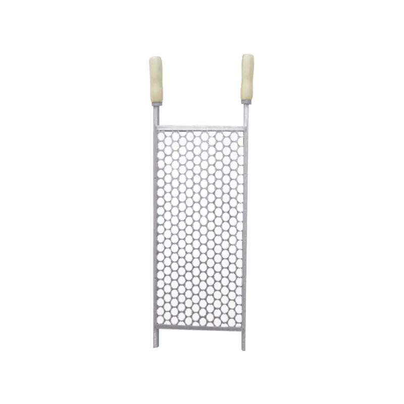 Grelha Moeda para Churrasqueira em Inox 25x50 Perfil Galvanizado - Metalfer